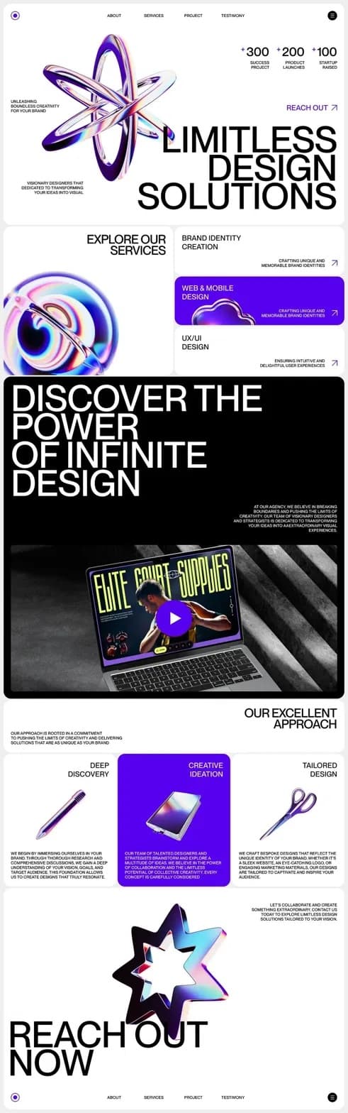 Restrained responsive interface direction